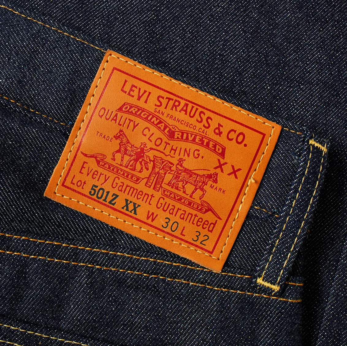 Levi's Vintage 1954 501 Jeans - Blue Rigid - Image 4