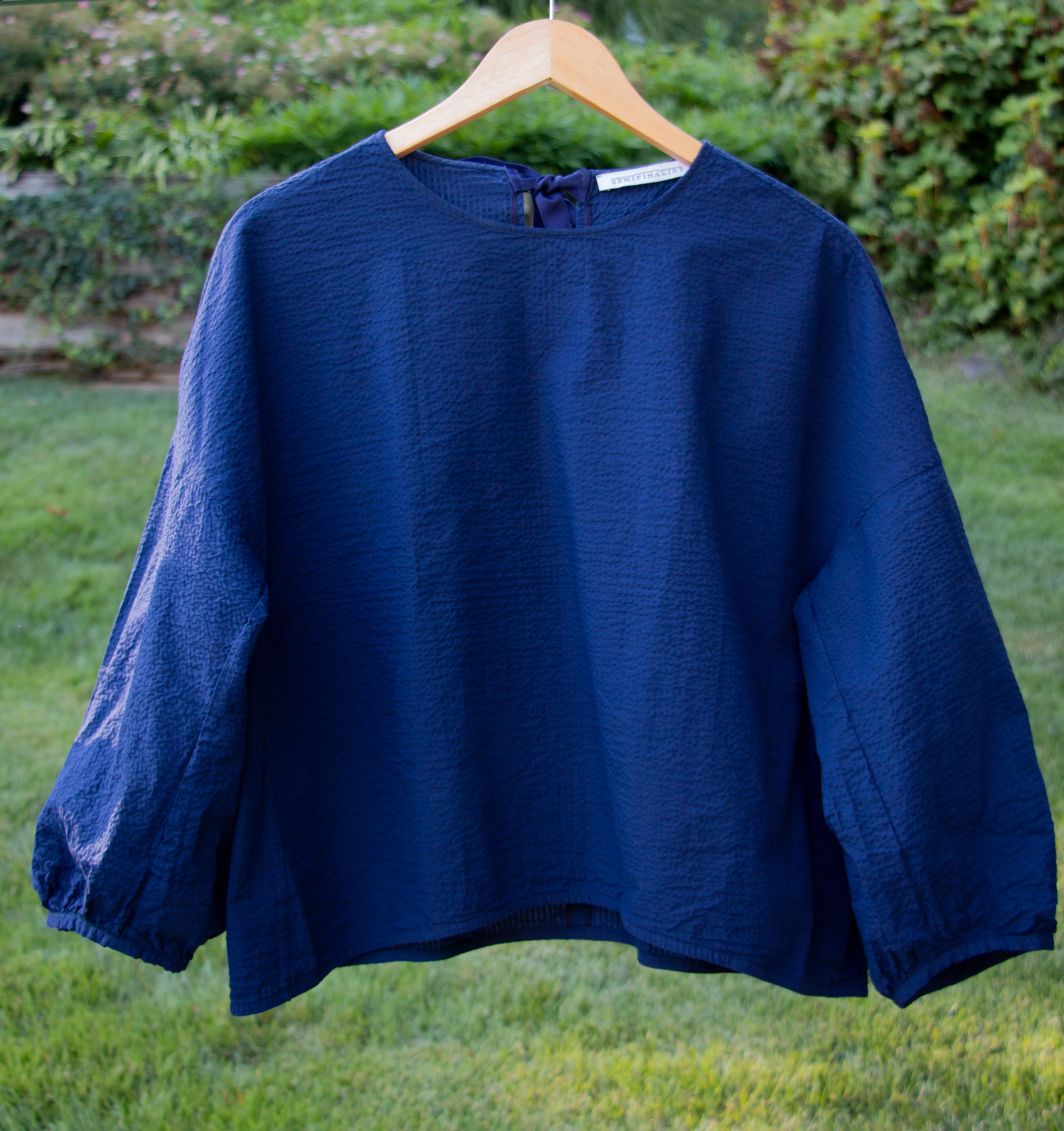 Puffy Sleeve Seersucker Annick Shirt - Image 6