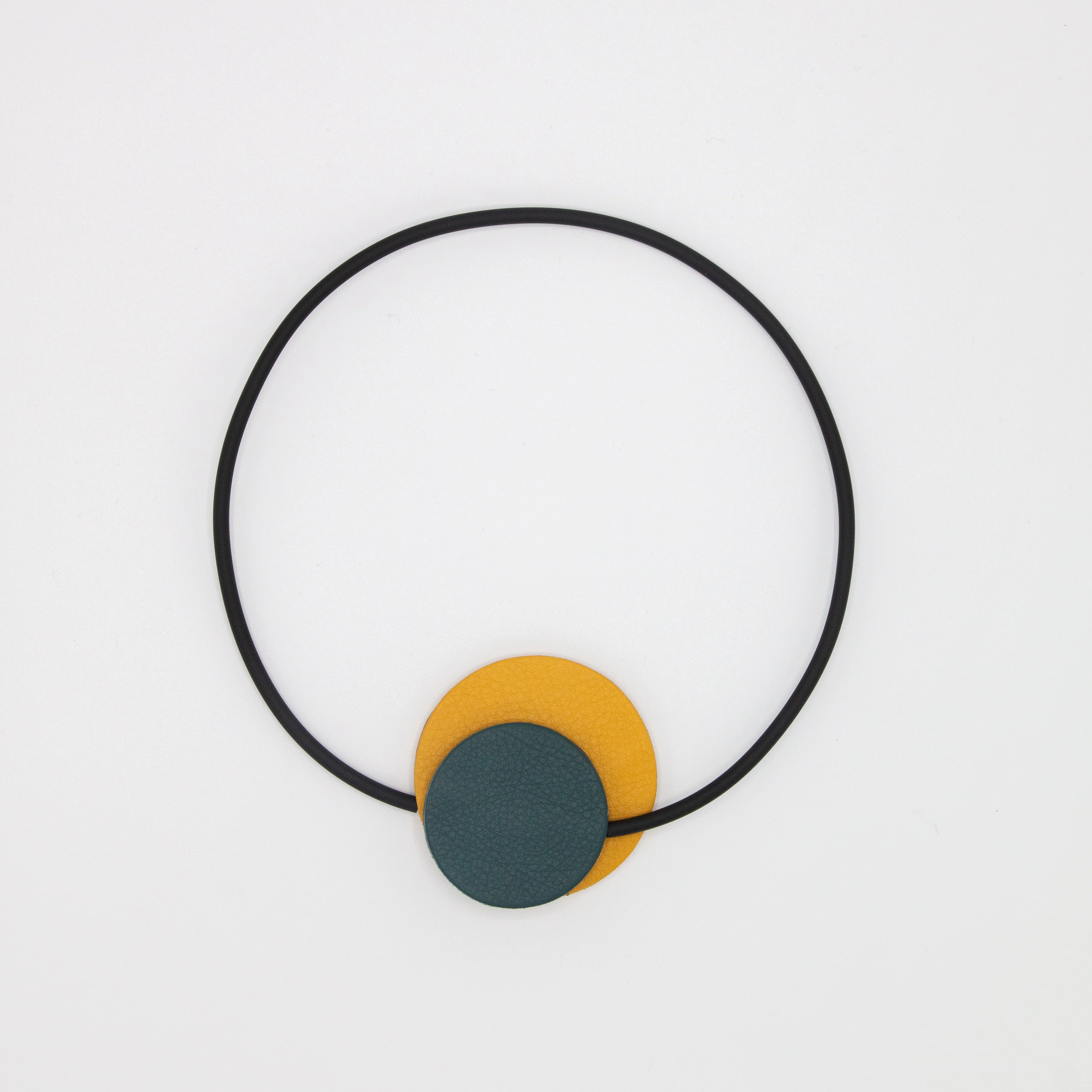 Leather Circles Choker - Image 6