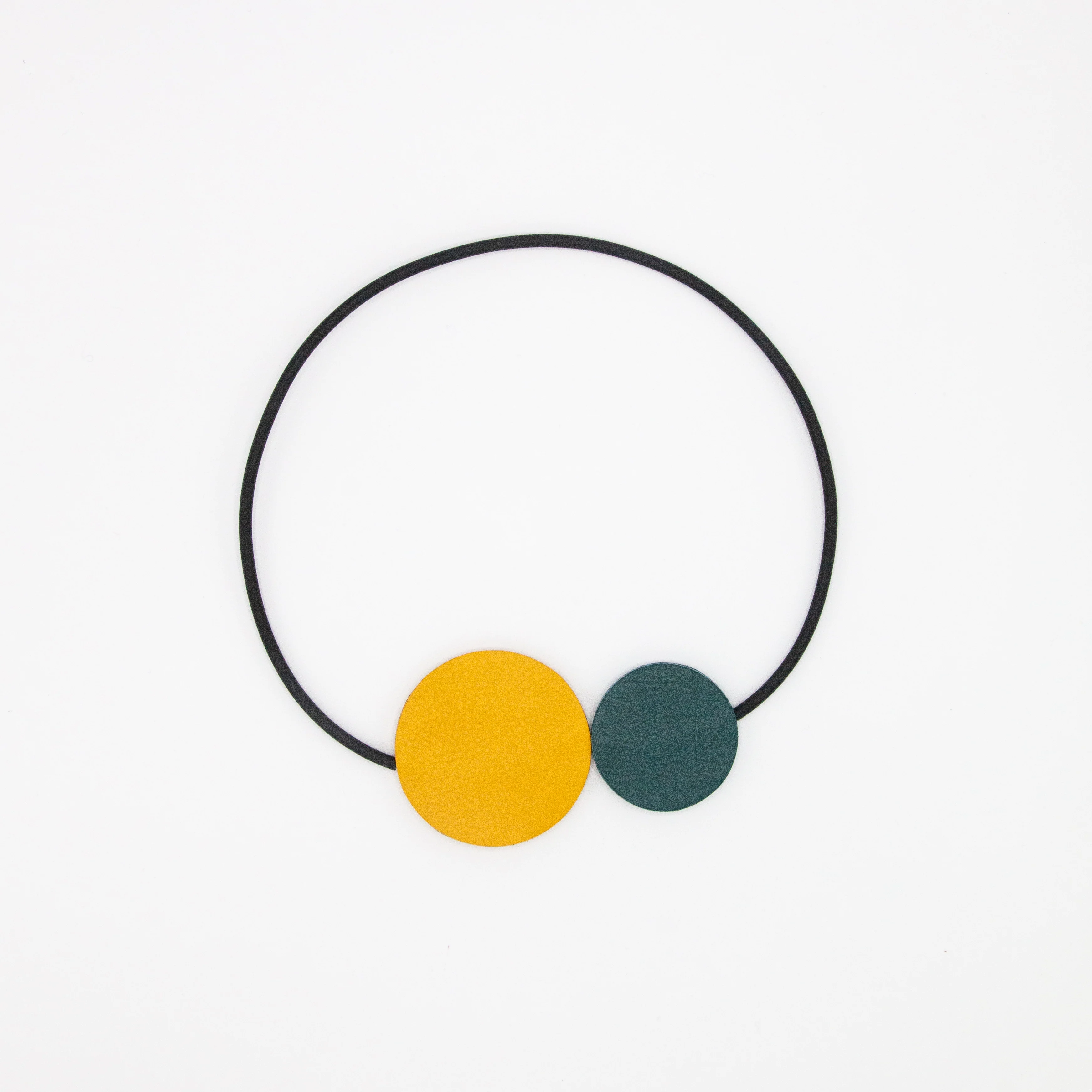 Leather Circles Choker - Image 7