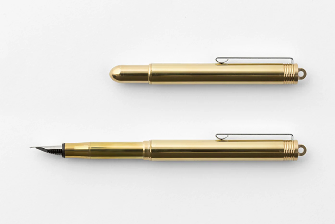 Brass Compact Fountain Pen - Image 3