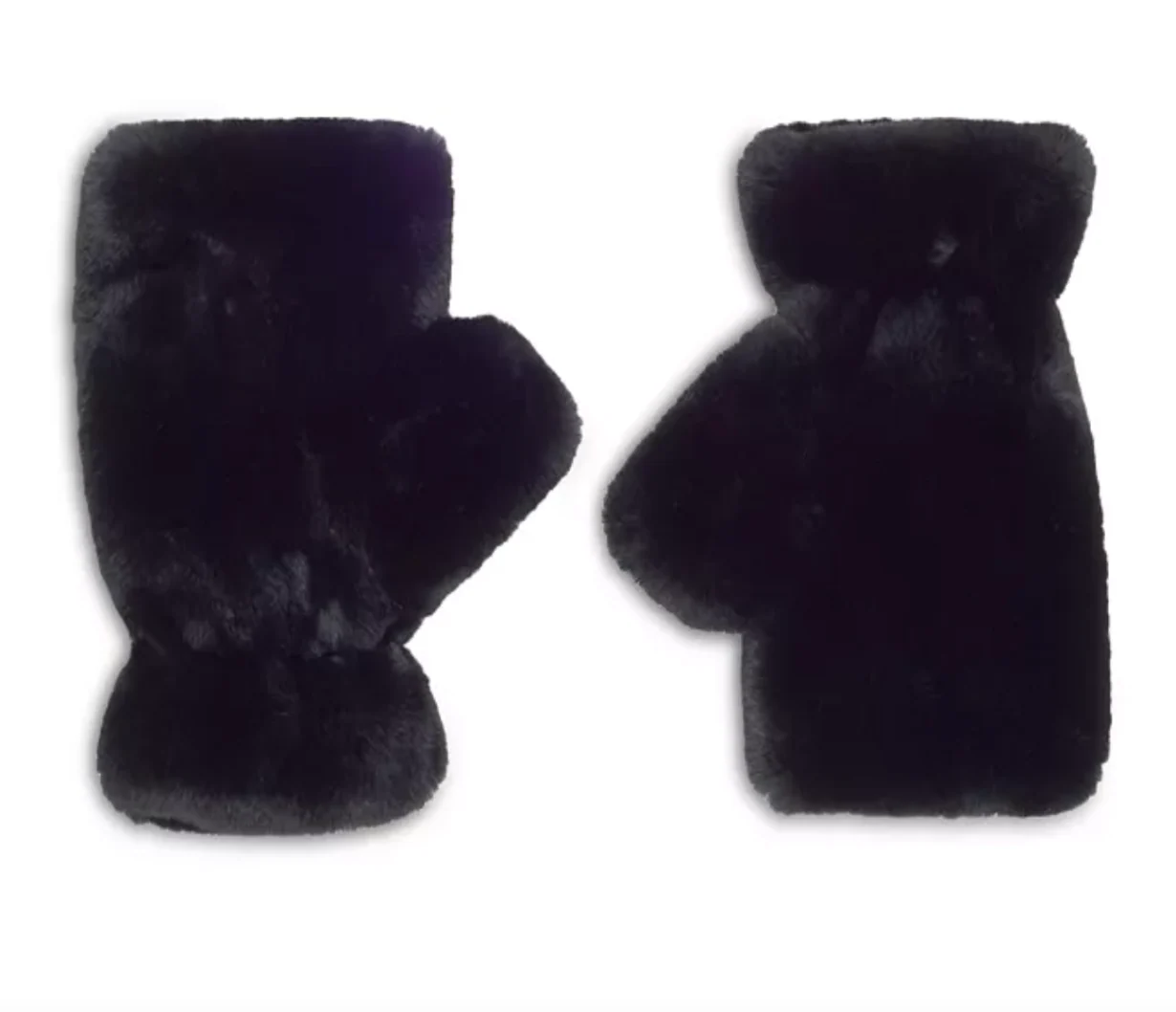 Furry Fingerless Gloves - Image 4