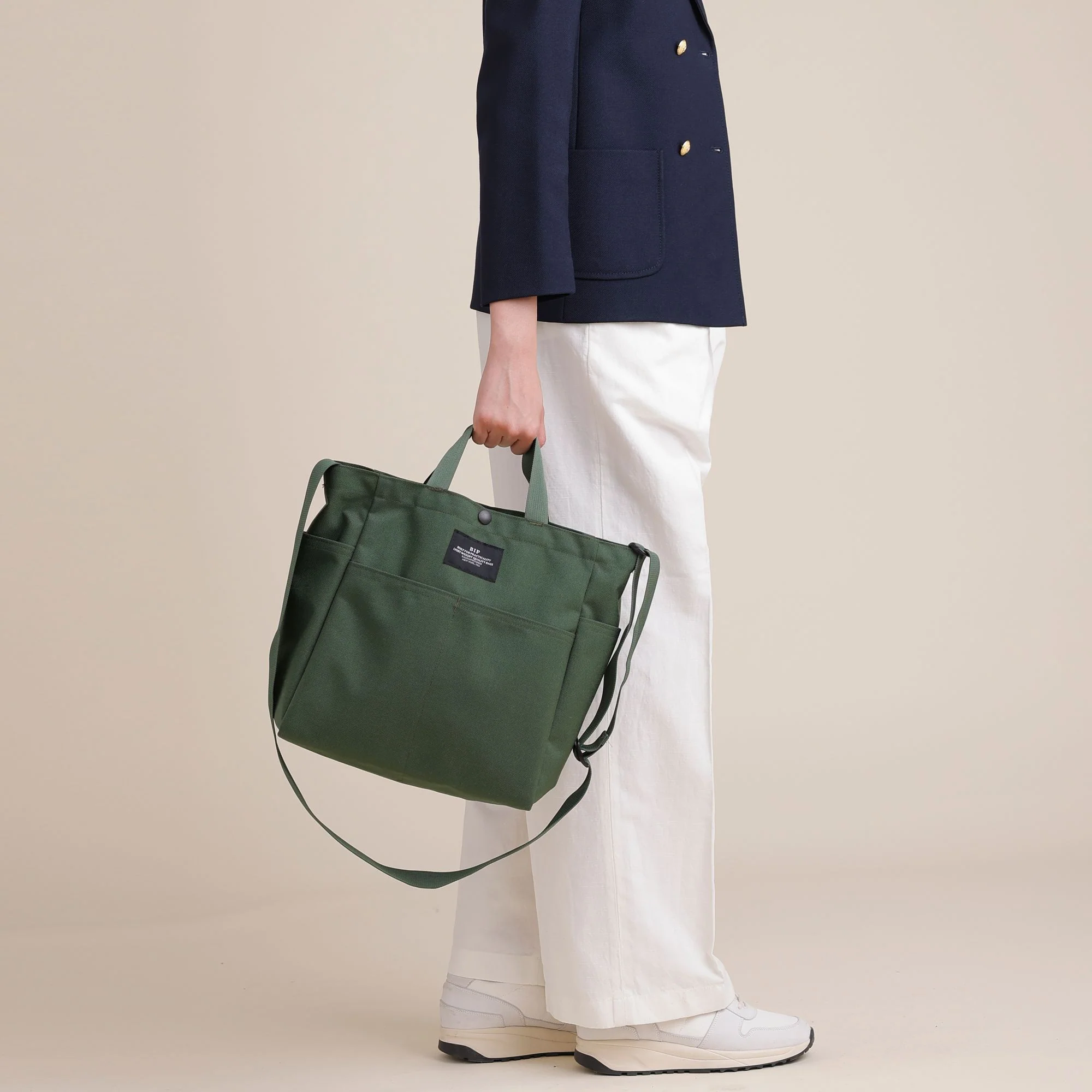 Multi-Pocket Bag Medium - Olive - Image 4
