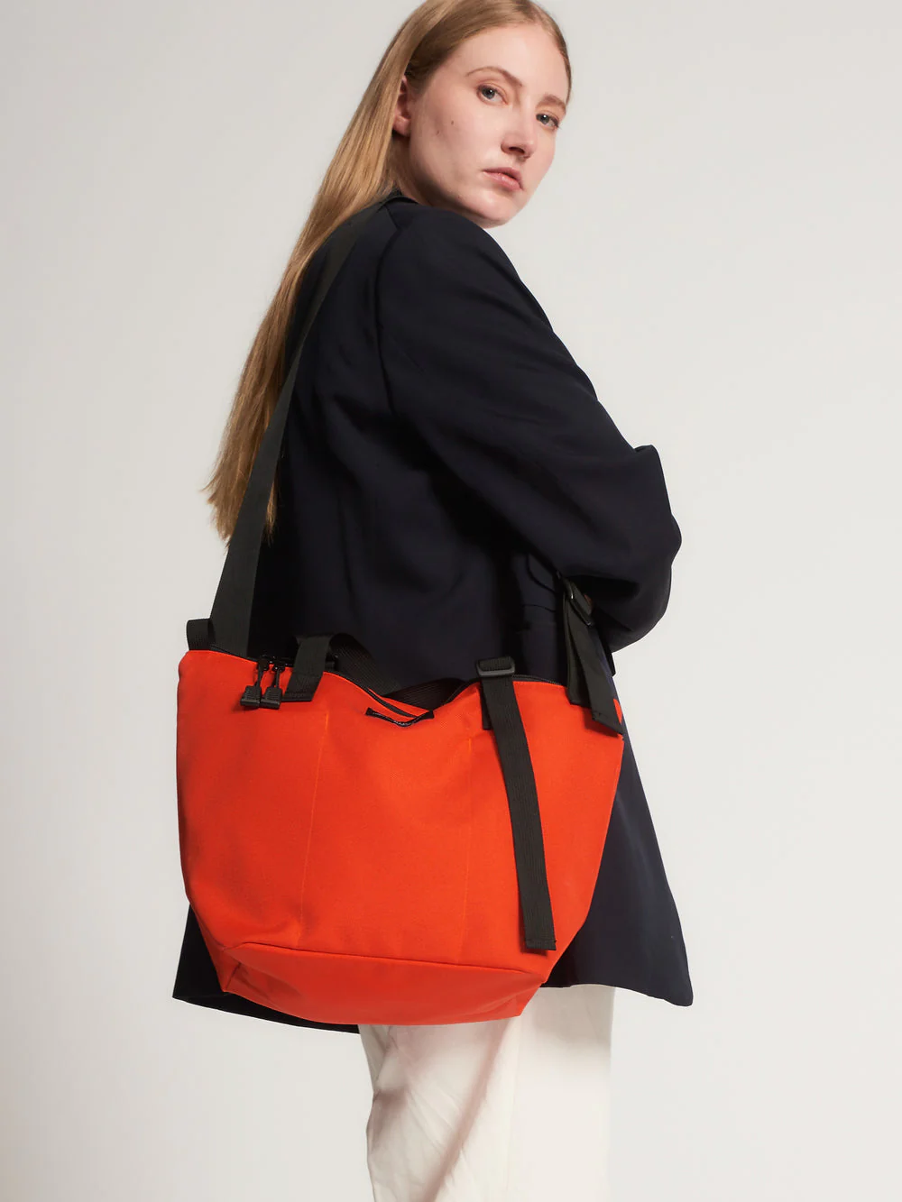 Traveler Duffle Small - Reddish Orange - Image 6