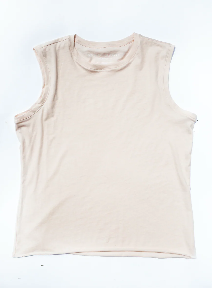Organic Pima Cotton Muscle Tee - Image 3