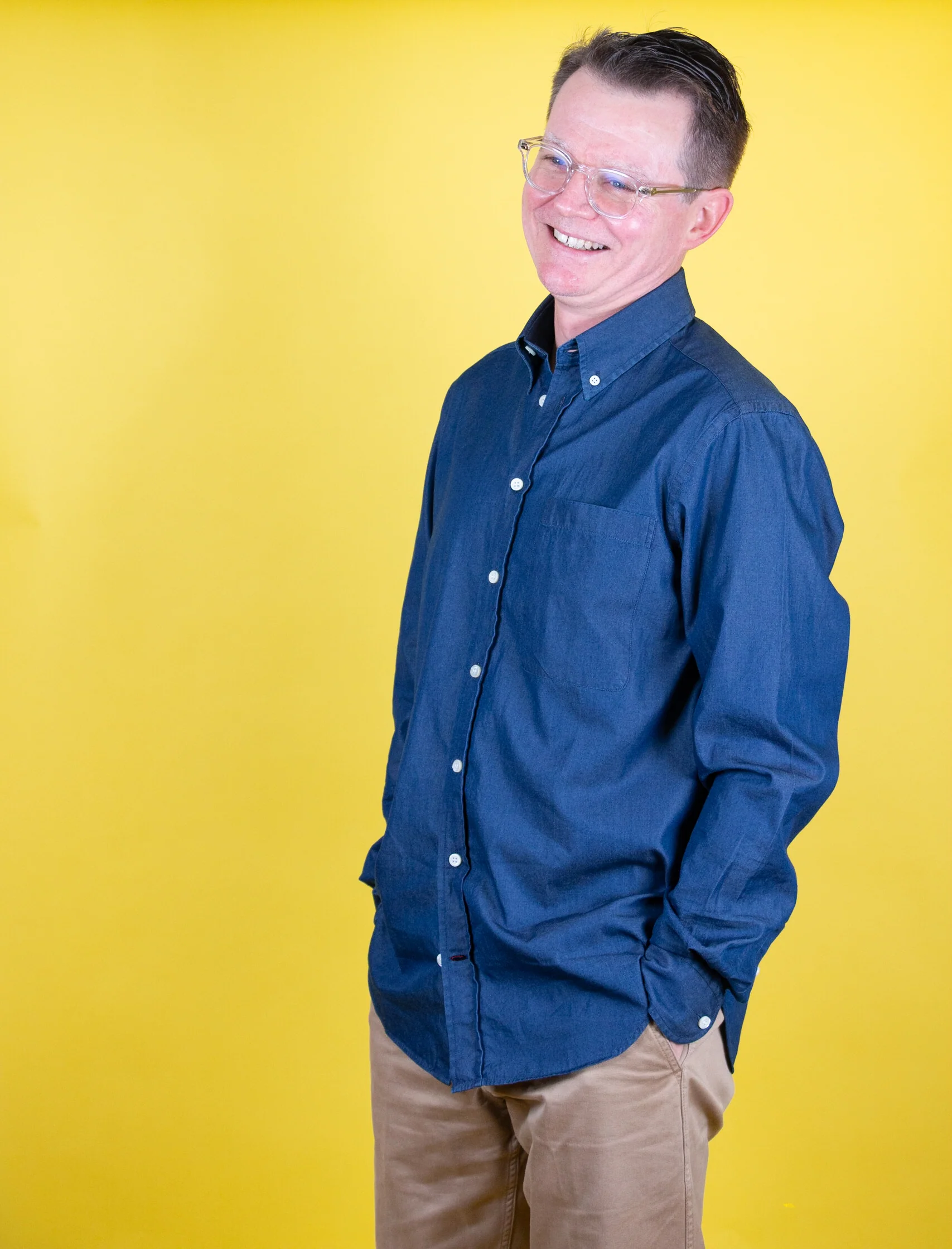 Robert Indigo Shirt - Image 3