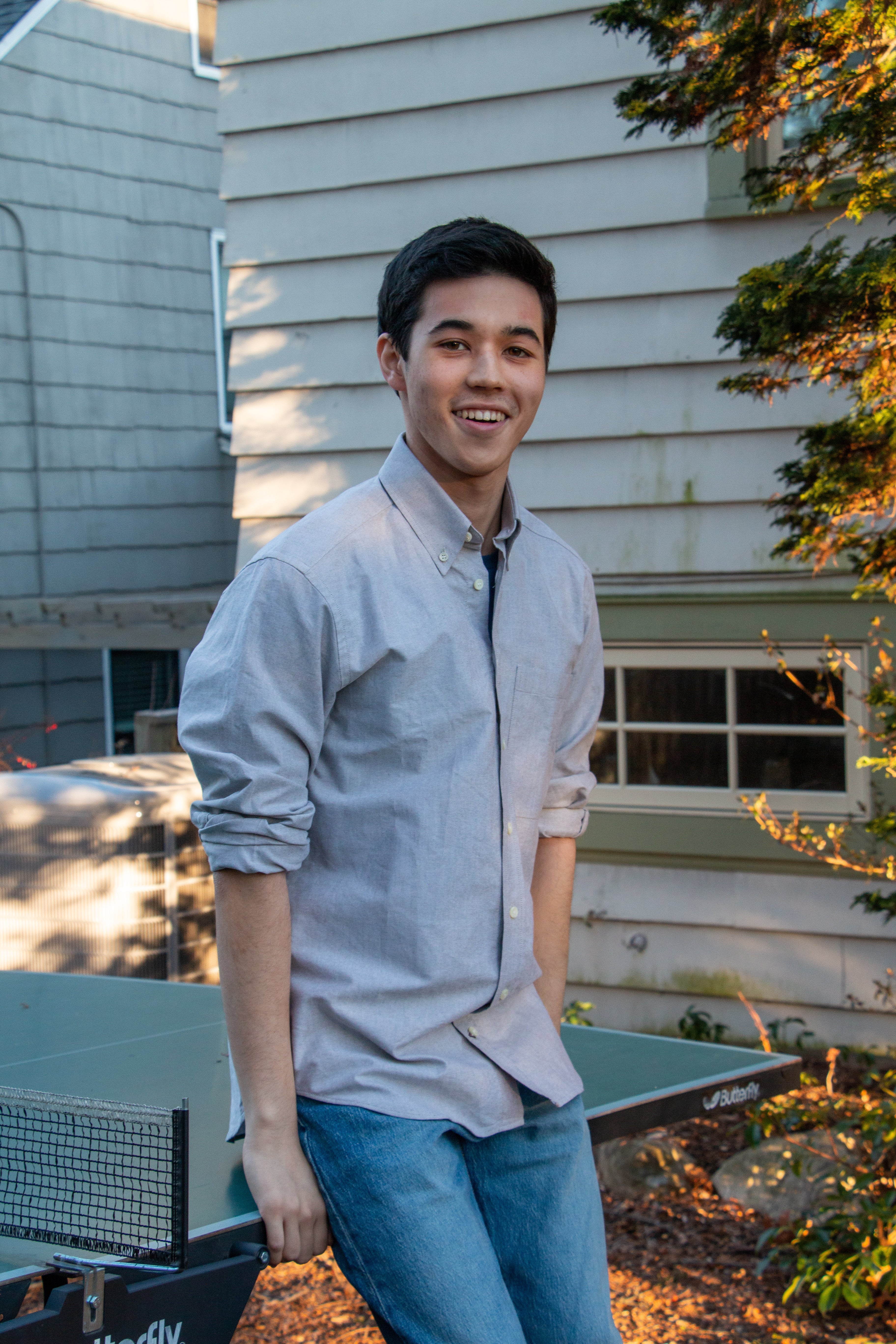 Robert Japanese Oxford Button-Down Shirt - Image 3