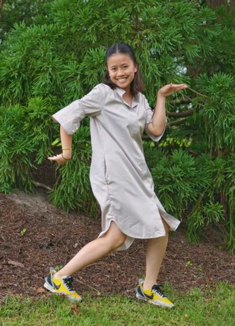 The Perfect Shirtdress - Tan Stripe - Image 4
