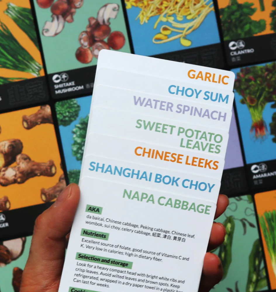 The Vegetables Of China Trading Cards - Image 4