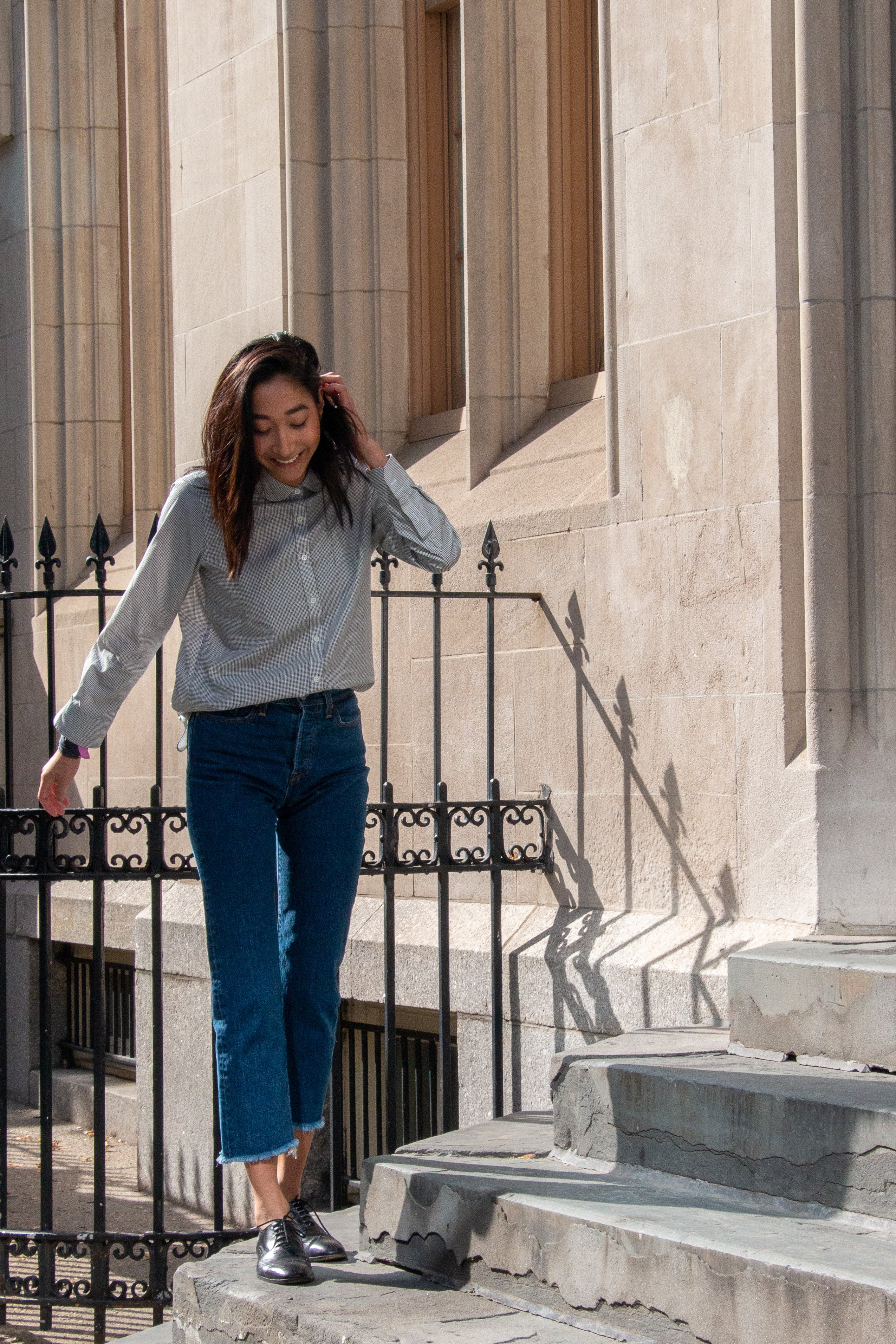 The Wedgie Straight Fit Ankle Jeans - Image 4